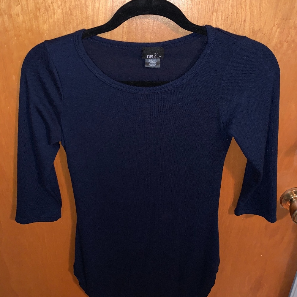 Navy shirt
